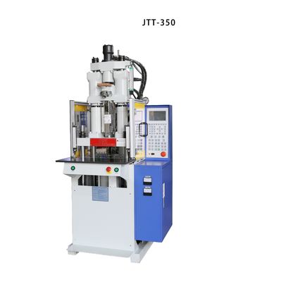 Pequena máquina de moldagem por injecção vertical de plástico 380V para cabo de alimentação por enchufe JTT-350