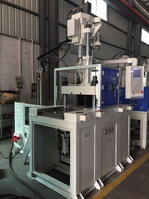 ISO9001 Máquina de moldagem por injecção LSR 55T Máquina de moldagem por injecção de borracha de silicone líquido