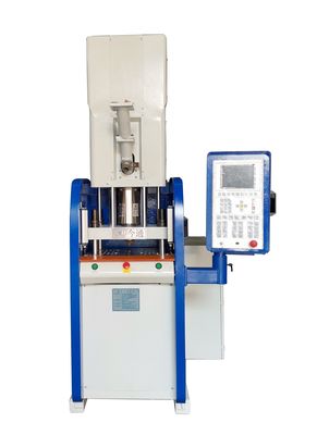Máquina de moldagem por injecção vertical de plástico de 30 T 6.7kW com 13 KN Força de ejetor de baixa manutenção