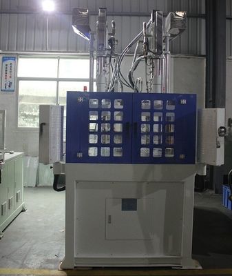 Máquina de moldagem por injecção de plástico vertical de 30 mm de diâmetro de parafuso multi-cor