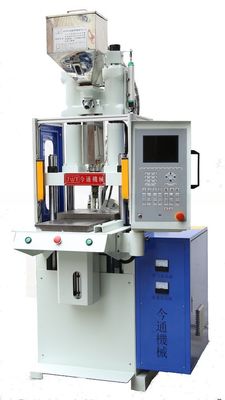 Máquina de moldagem por injecção de plástico de 30 toneladas vertical com taxa de injecção de 50 G/S e 1 ejetor