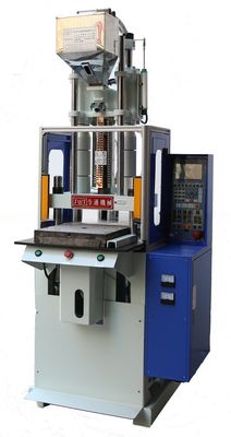 Máquina de moldagem por injecção de plástico de 30 toneladas vertical com taxa de injecção de 50 G/S e 1 ejetor