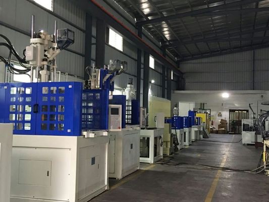 Máquina de moldagem por injecção vertical rotativa de 45T 9kW com traço de ejetor de 45 mm