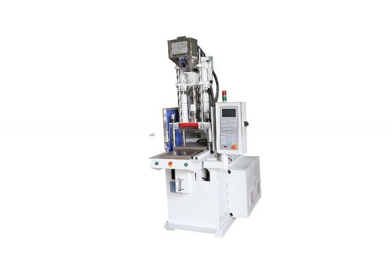 Máquina de moldagem por injecção de plástico vertical 45T de precisão para produção precisa