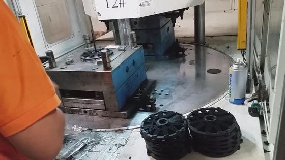 Máquina de moldagem por injecção hidráulica de 120 toneladas com processamento de plástico ABS