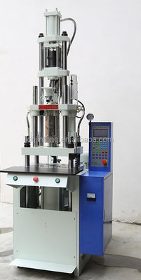Máquina de moldagem por injecção vertical de pequena dimensão com um só deslizamento 30T