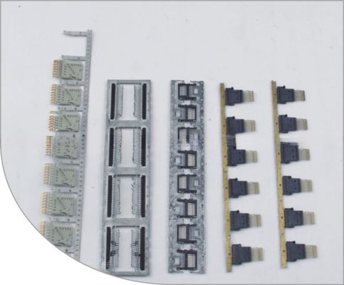 Máquina de moldagem por injecção de TPU 55T Vertical para fabricação de componentes electrónicos de TPU