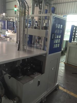 Máquina de moldagem por injecção de plástico vertical semiautomática de 85T com peso de injecção de 0-250G