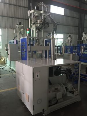 Máquina de moldagem por injecção de plástico vertical semiautomática de 85T com peso de injecção de 0-250G