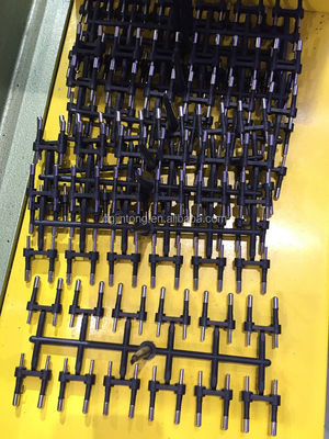 Máquina de moldagem por injecção de plástico vertical de 13kW 55T para fábrica