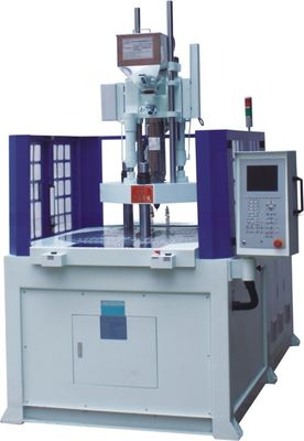 Máquina de moldagem por injecção de plástico vertical de mesa rotativa de alta produtividade 200T