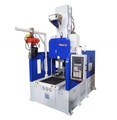 Máquina de moldagem por injecção vertical de mesa de baixo trabalho 85T JTTD-850D para peças sobressalentes fotovoltaicas