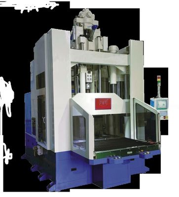 Máquina de moldagem por injecção de mesa de baixo trabalho 350T Vertical With Single Slide Table JTTD-3500D