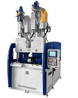 Máquina de moldagem por injecção de plástico vertical com alça de bicicleta JTT-850 2V-3R