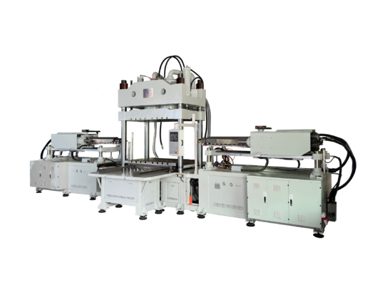 Máquina de Moldagem por Injeção Horizontal com Fixação Vertical de Duas Cores 600T JTKR-6000D