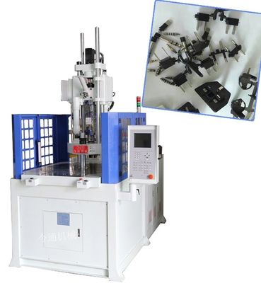 Full-auto Vertical Rotary Injection Molding Machine 85T with 33 kN Ejector Force and 276 cm³ Theoretical Shot Volume