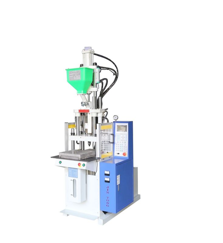 Máquina de moldagem por injecção de plástico de 30 toneladas vertical com taxa de injecção de 50 G/S e 1 ejetor