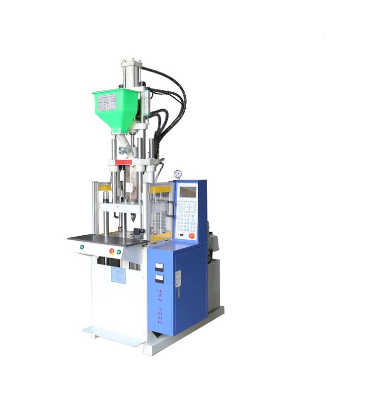 Máquina de moldagem por injecção de plástico vertical de 30T para produção em pequena e média escala