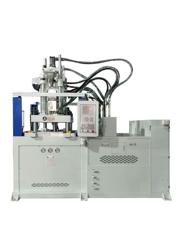 Máquina de moldagem por injecção vertical de óculos de duas cores JTT-1700 2V2R