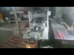 Máquina de moldagem por injecção vertical de TPU/TPE de 120T de mesa de escorrega única JTT-1200D